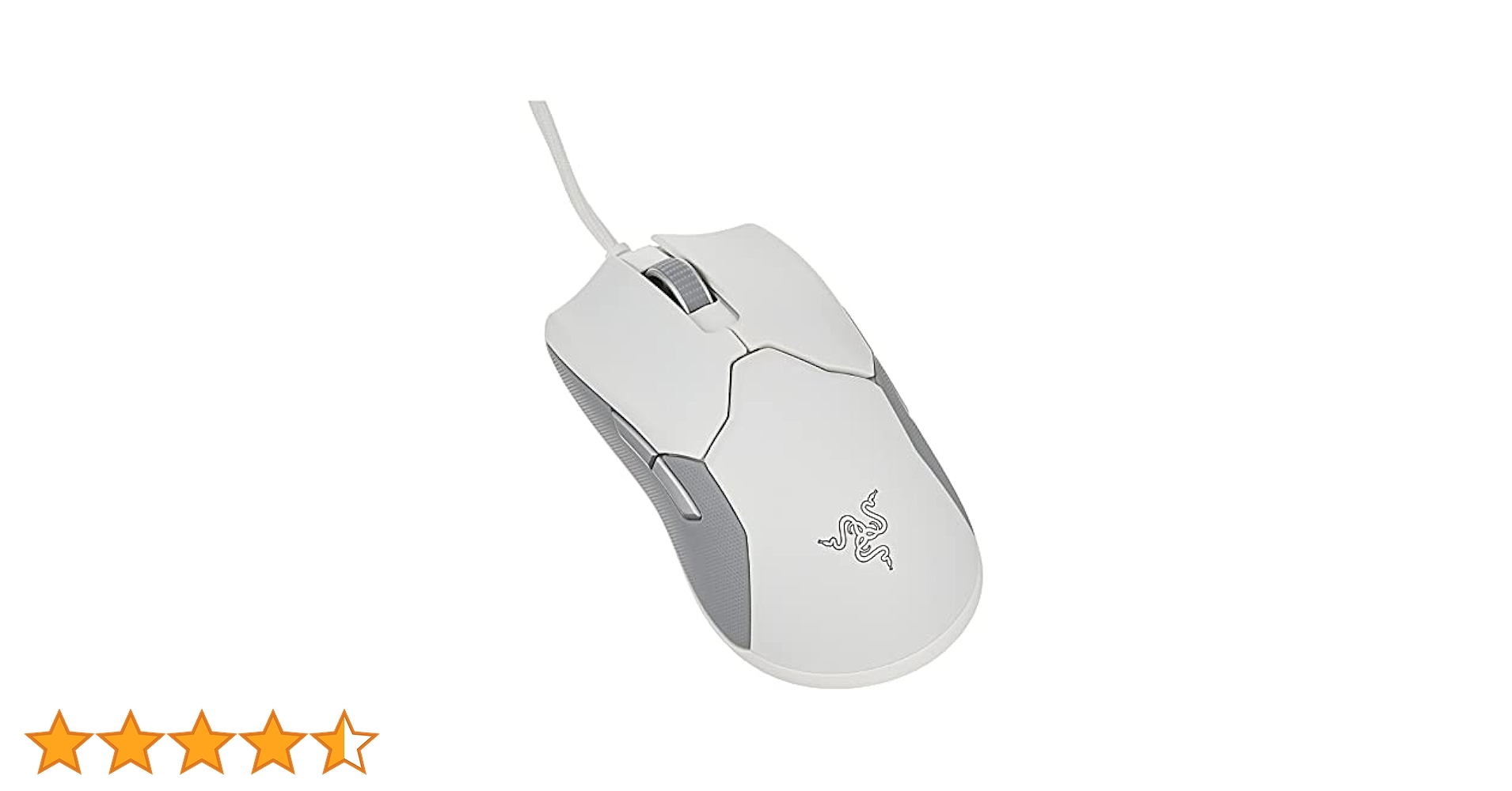 Razer 有線、無線マウス ホワイト 充電ケーブル付き ２こ売り 31rAa13624L.jpg_BO30,255,255,